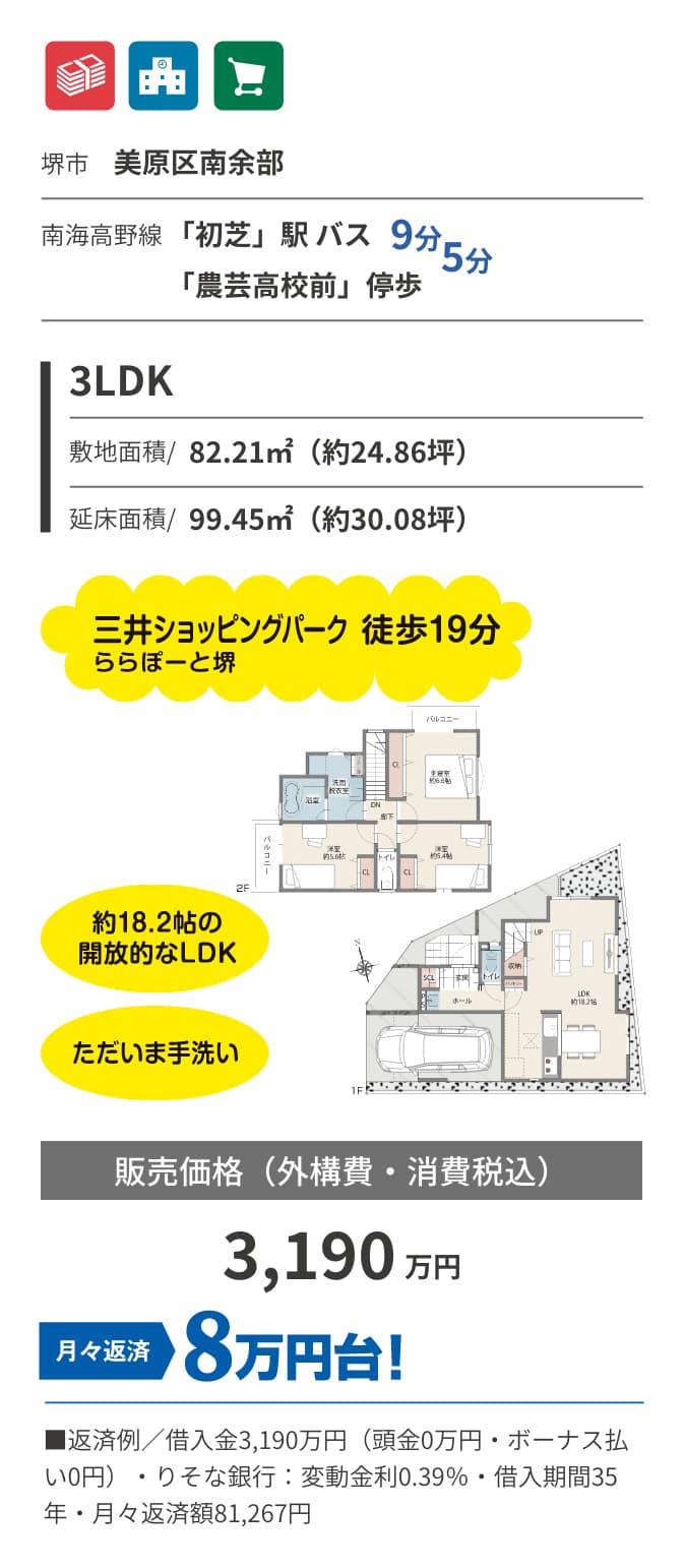 ローズプレイス堺美原南余部