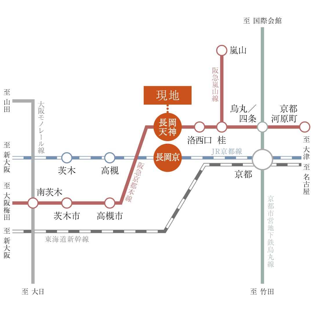アクセスマップ(拡大表示)