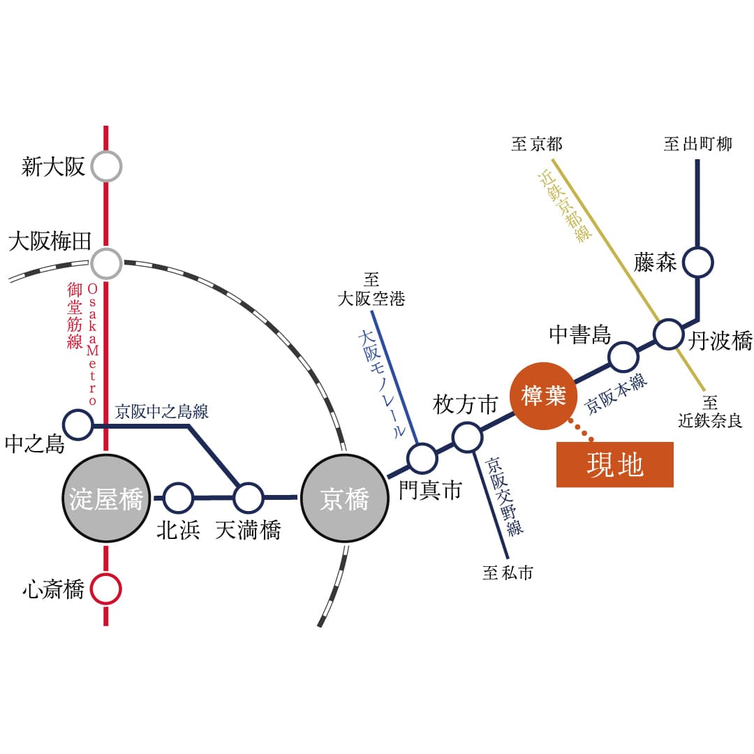 アクセスマップ(拡大表示)