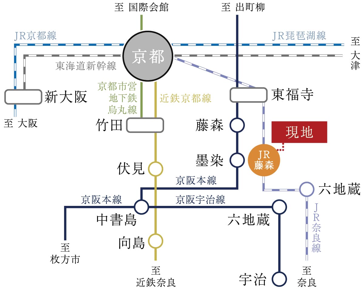 アクセスマップ(拡大表示)