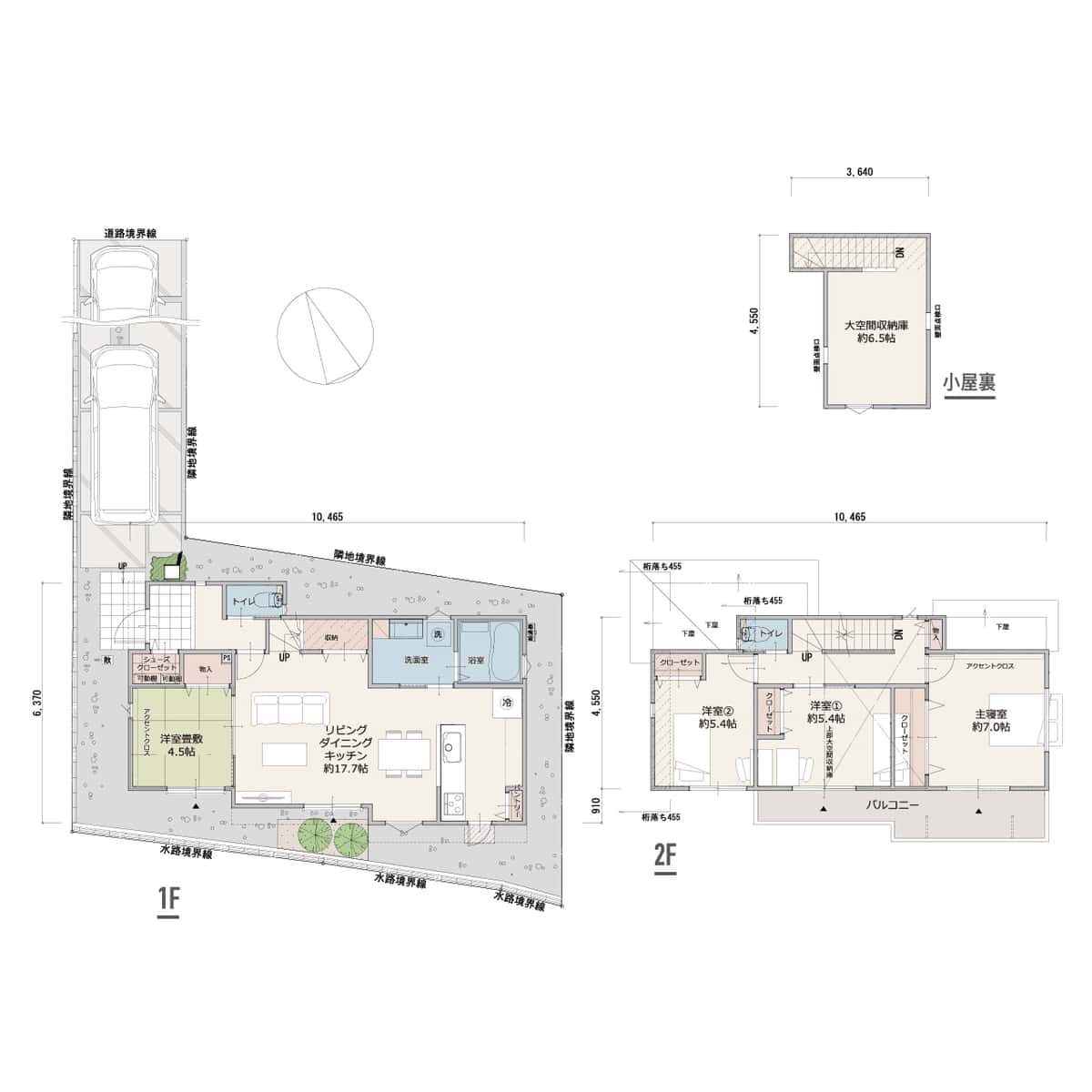 3号地 間取り図