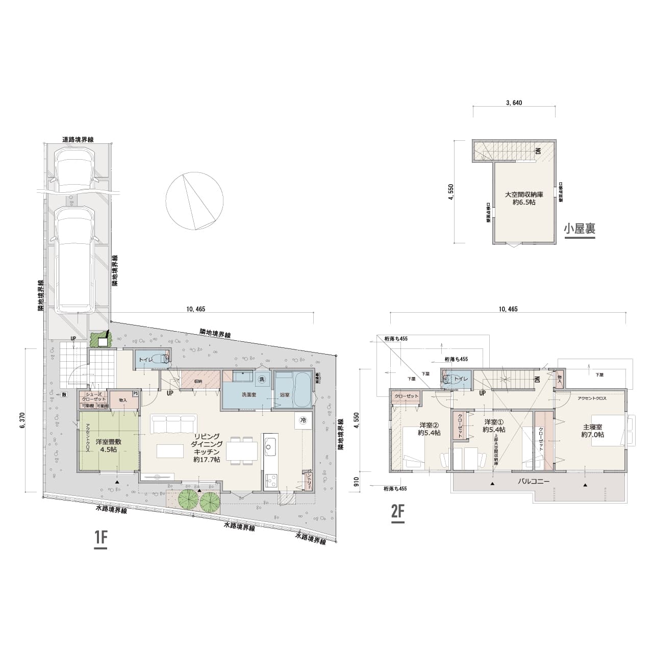 3号地 間取り図