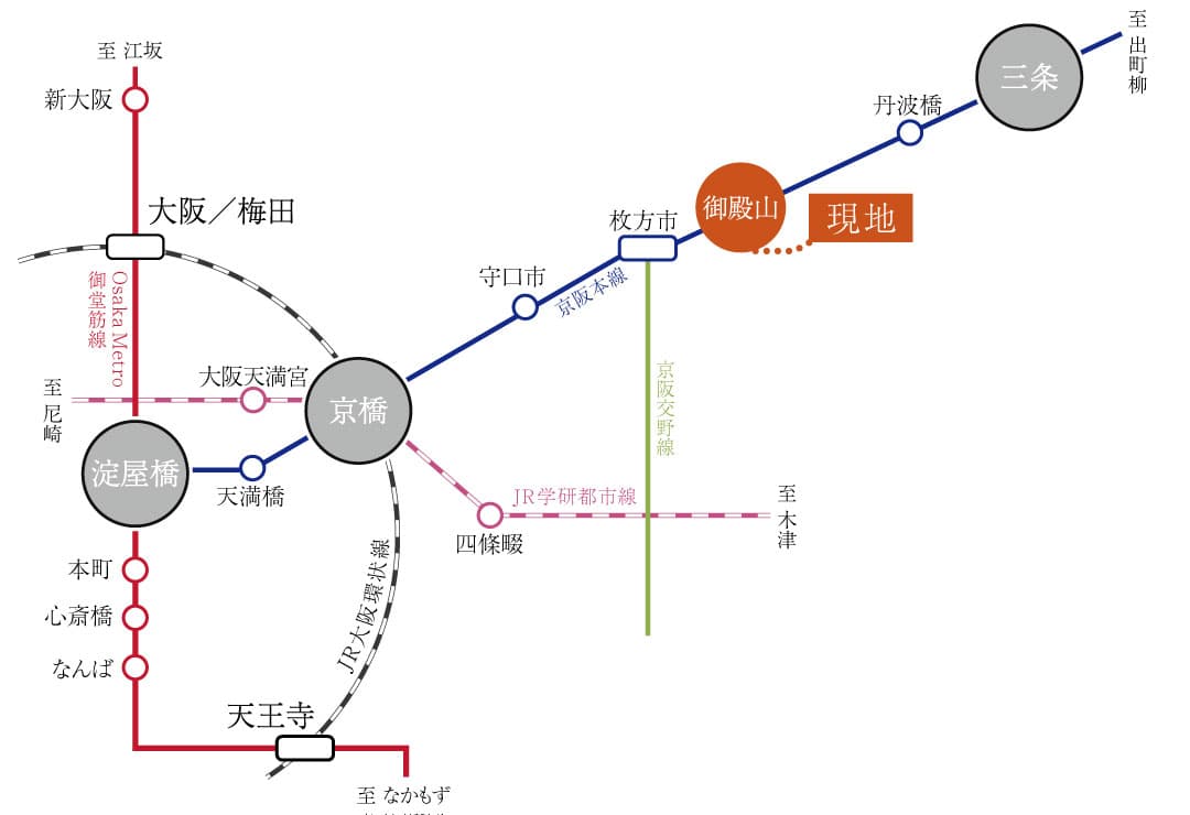 アクセスマップ(拡大表示)