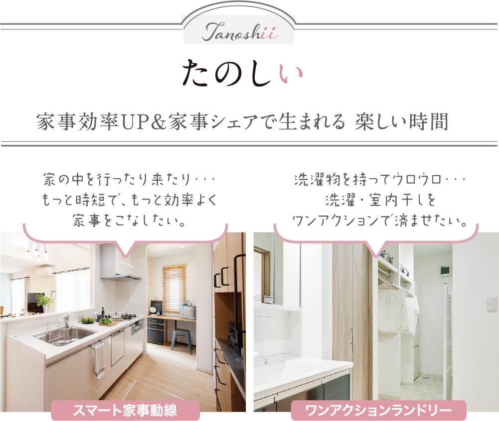 家事効率UP&家事シェアで生まれる楽しい時間